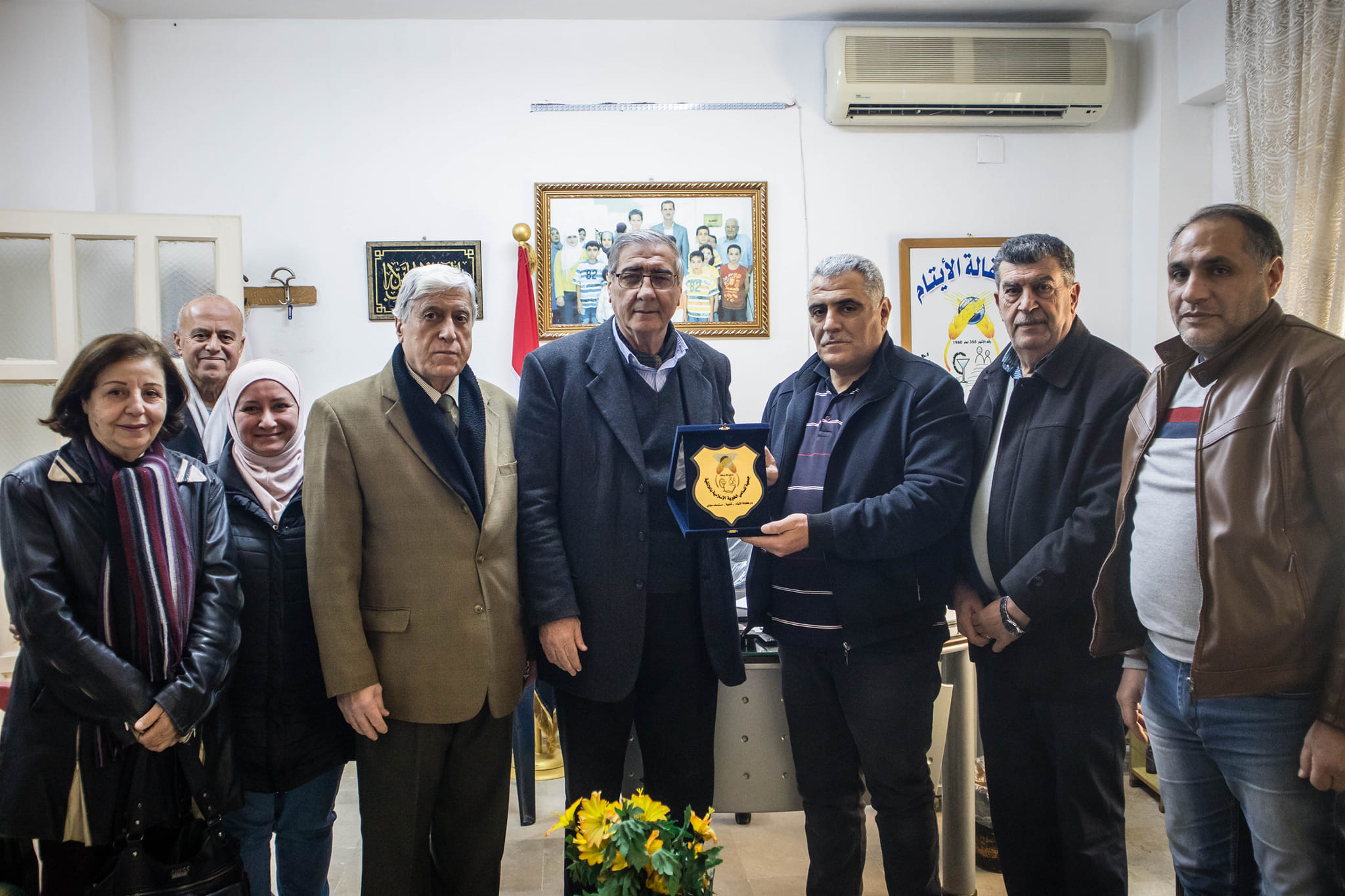 أثناء الإشراف على توزيع تبرعاتكم في مدينة اللاذقية🙏